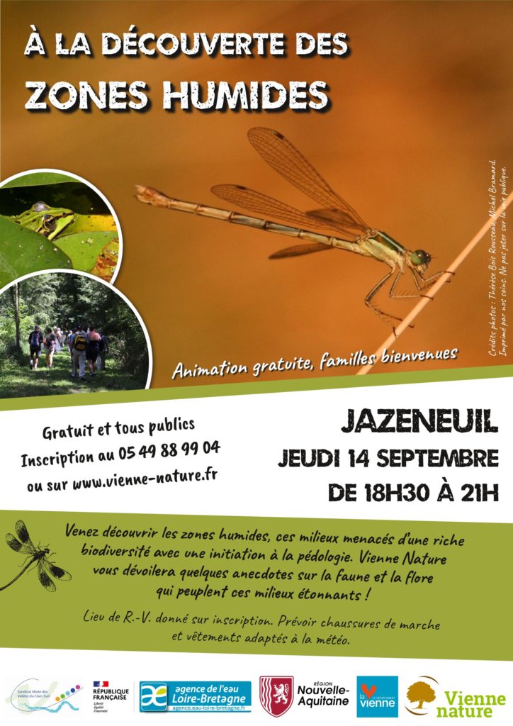 Découverte des zones humides de Jazeneuil