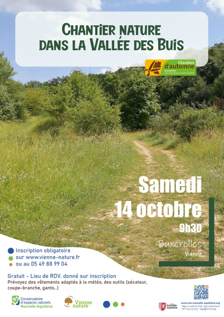 Chantier nature dans la Vallée des Buis