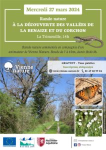 Rando nature à la découverte des vallées du Corchon et de la Benaize @ La Trimouille