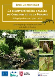 La biodiversité des vallées du Corchon et de la Benaize @ Liglet