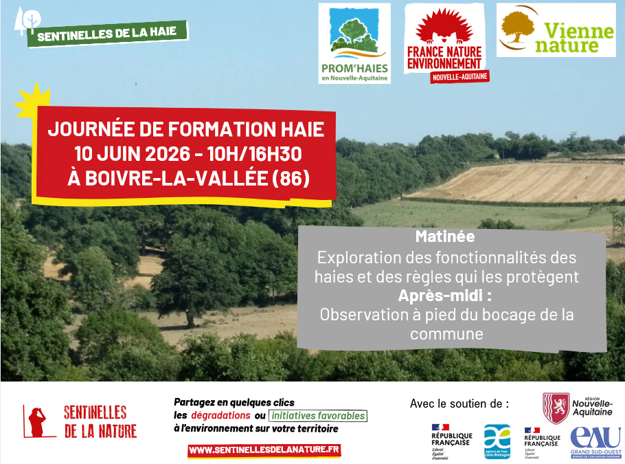 Journée de formation : protéger les haies